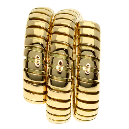BVLGARI Tubogas Ring K18 Yellow Gold Ladies [Used]