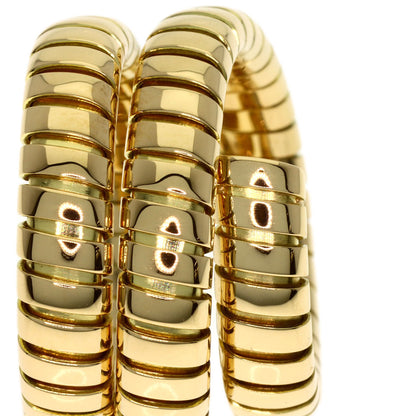 BVLGARI Tubogas Ring K18 Yellow Gold Ladies [Used]