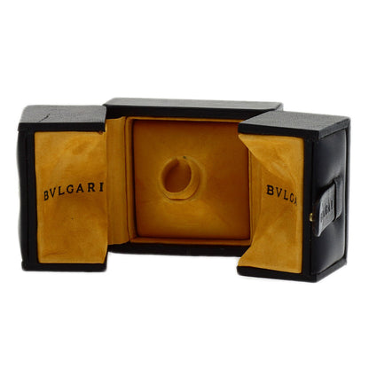 BVLGARI Tubogas Ring K18 Yellow Gold Ladies [Used]