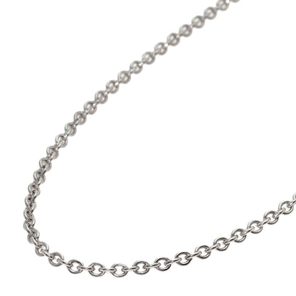 CARTIER Forsa Chain 16.5" Necklace K18 White Gold Ladies [Used]