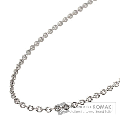 CARTIER Forsa Chain 16.5" Necklace K18 White Gold Ladies [Used]