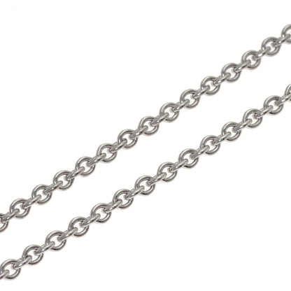 CARTIER Forsa Chain 16.5" Necklace K18 White Gold Ladies [Used]