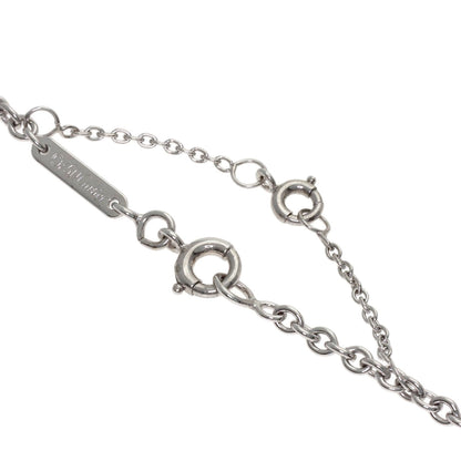 CARTIER Forsa Chain 16.5" Necklace K18 White Gold Ladies [Used]