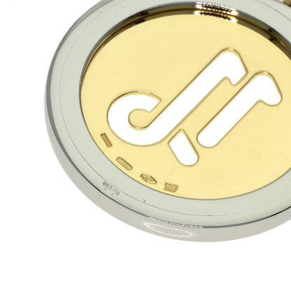BVLGARI Tondo Capricorn Necklace K18 Yellow Gold Stainless SteelLadies [Used]