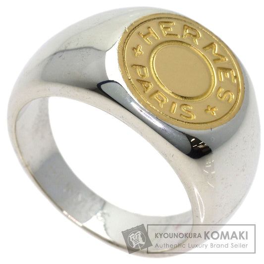 HERMES Serie Cru de Sel Ring K18 Yellow Gold SVLadies [Used]
