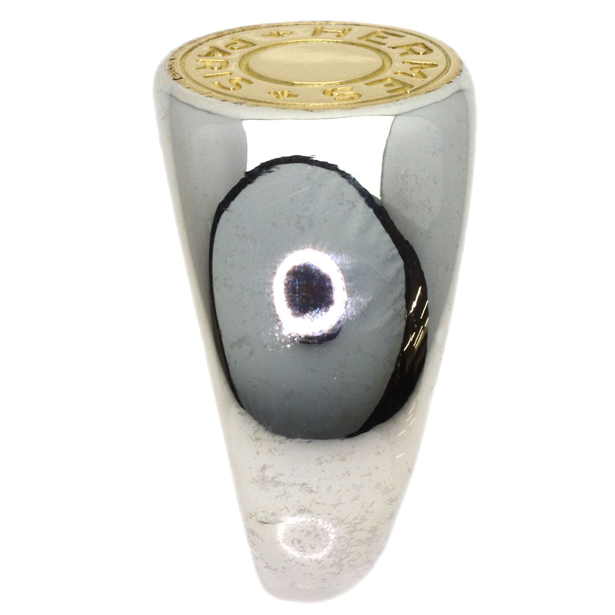 HERMES Serie Cru de Sel Ring K18 Yellow Gold SVLadies [Used]