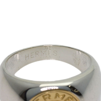 HERMES Serie Cru de Sel Ring K18 Yellow Gold SVLadies [Used]