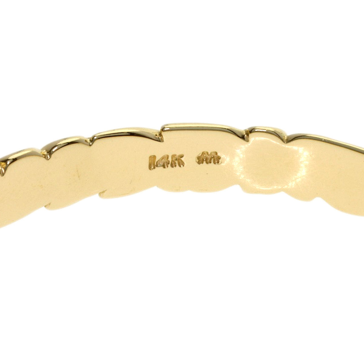 Maui Divers Hawaiian Bracelet K14 Yellow Gold 15g　Ladies