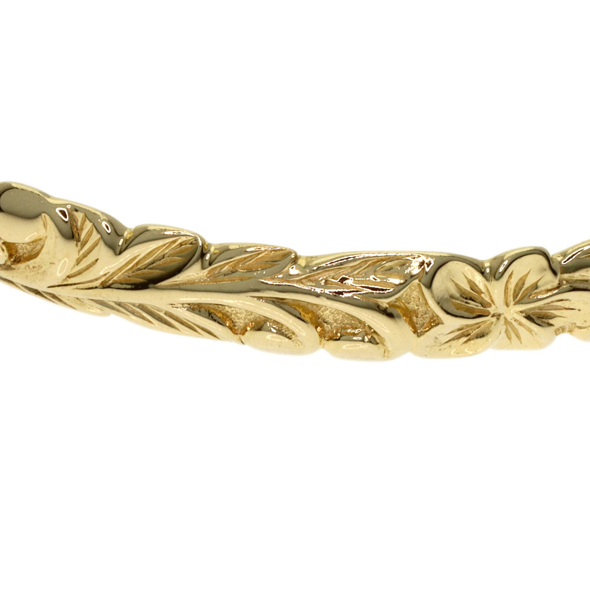 Maui Divers Hawaiian Bracelet K14 Yellow Gold 15g　Ladies