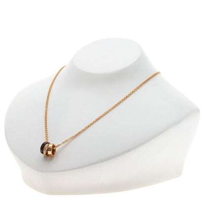 CARTIER Love Three Loop Diamond Necklace K18 Pink Gold Ladies [Used]
