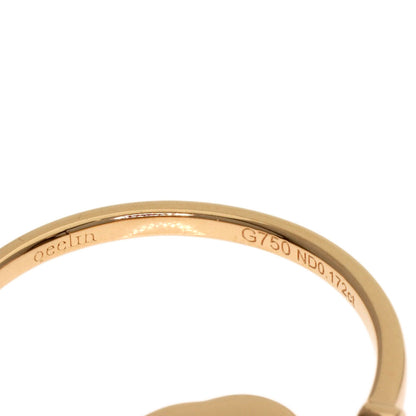 Qeelin Petite UE Diamond Ring K18 Pink Gold Ladies [Used]