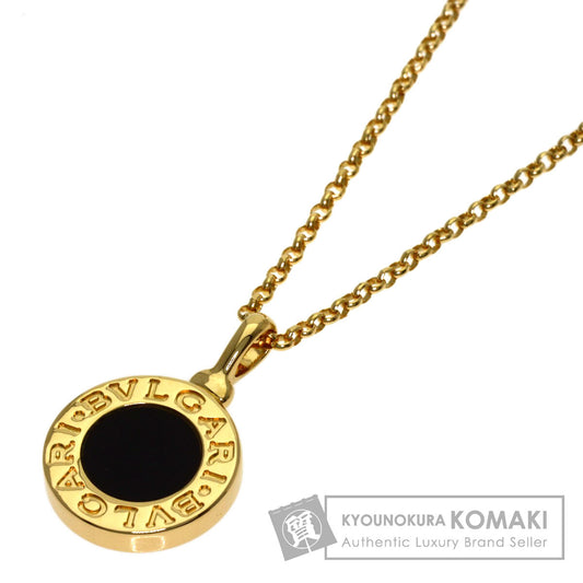 BVLGARI BVLGARI BVLGARI Onyx Necklace K18 Yellow Gold Ladies [Used]