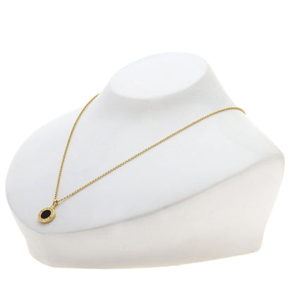 BVLGARI BVLGARI BVLGARI Onyx Necklace K18 Yellow Gold Ladies [Used]