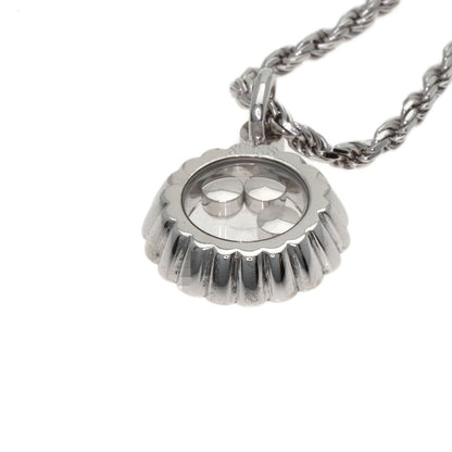 Chopard Happy diamond Necklace K18 White Gold Ladies [Used]