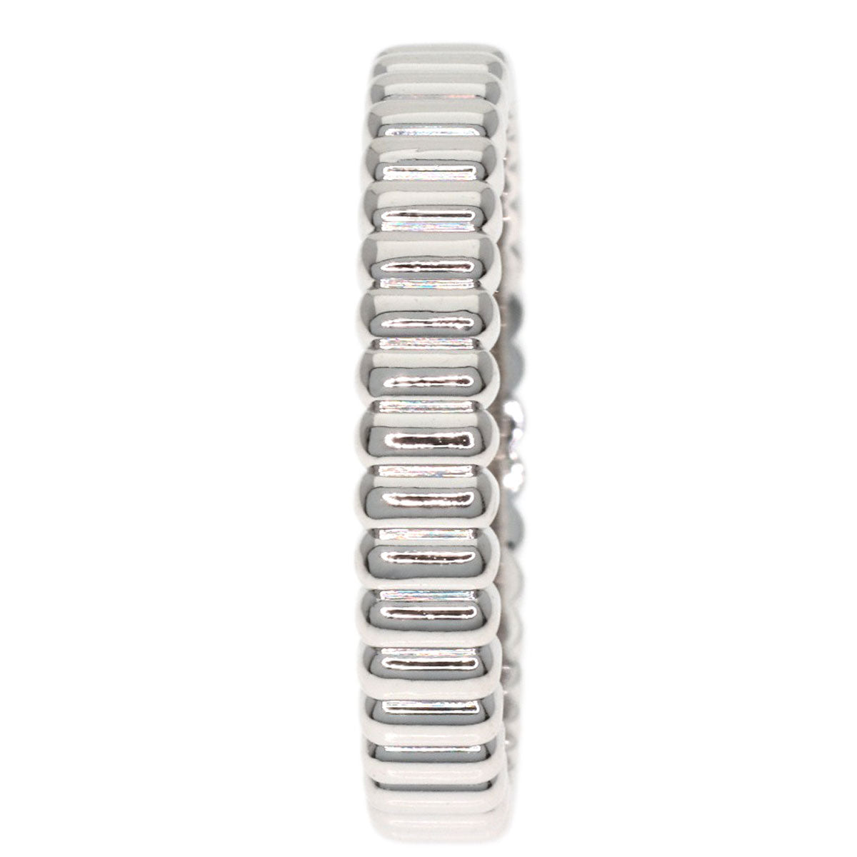 Boucheron Quatre Grosgrain #47 Ring K18 White Gold Ladies [Used]