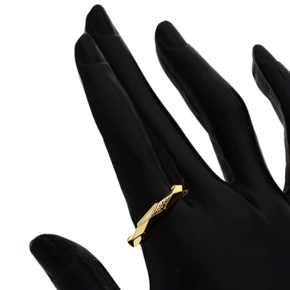 GUCCI Studded Ring Link to Love #19 Ring K18 Yellow Gold Ladies [Used]