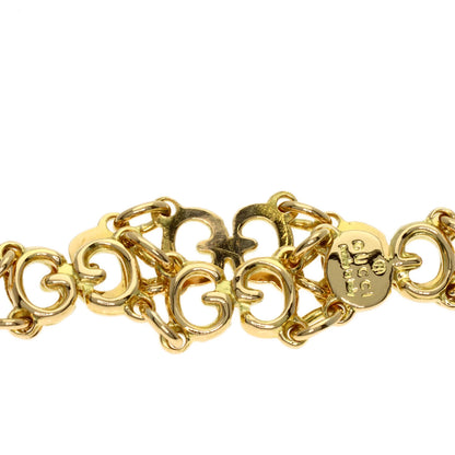 GUCCI Interlocking G Ring K18 Yellow Gold Ladies [Used]