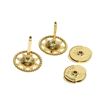 Dior Rose des Vents Diamond earring K18 Yellow Gold Ladies [Used]
