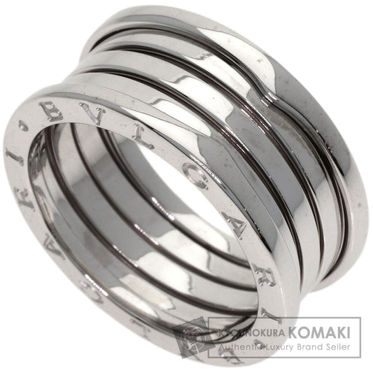 BVLGARI B.zero1 4-band #63 Ring K18 White Gold Ladies [Used]