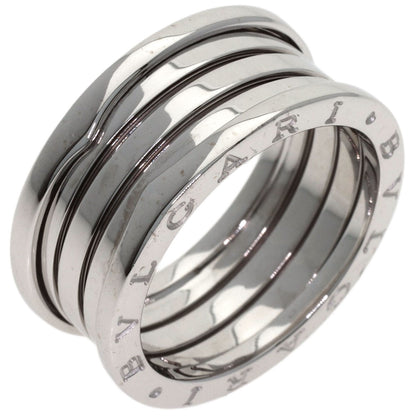 BVLGARI B.zero1 4-band #63 Ring K18 White Gold Ladies [Used]