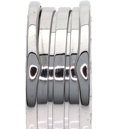 BVLGARI B.zero1 4-band #63 Ring K18 White Gold Ladies [Used]