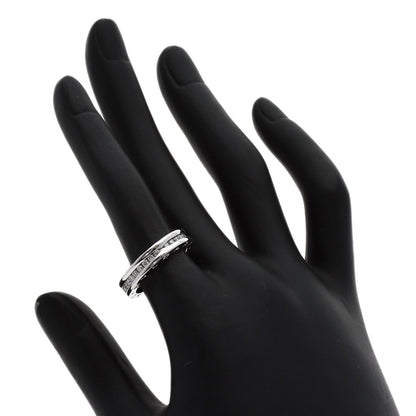 BVLGARI B.zero1 Diamond 1-band XS #51 Ring K18 White Gold Ladies [Used]