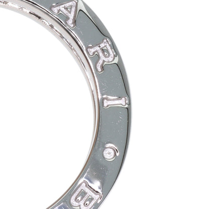 BVLGARI B.zero1 Diamond 1-band XS #51 Ring K18 White Gold Ladies [Used]