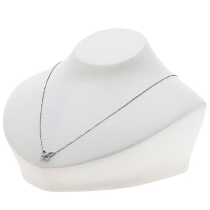 GRAFF Mini Butterfly Diamond Necklace K18 White Gold Ladies [Used]