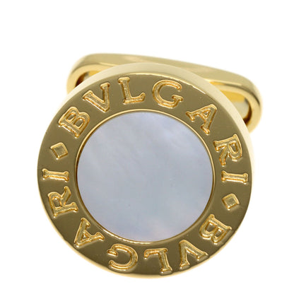 BVLGARI BVLGARI BVLGARI Shell cuffs K18 Yellow Gold mens [Used]