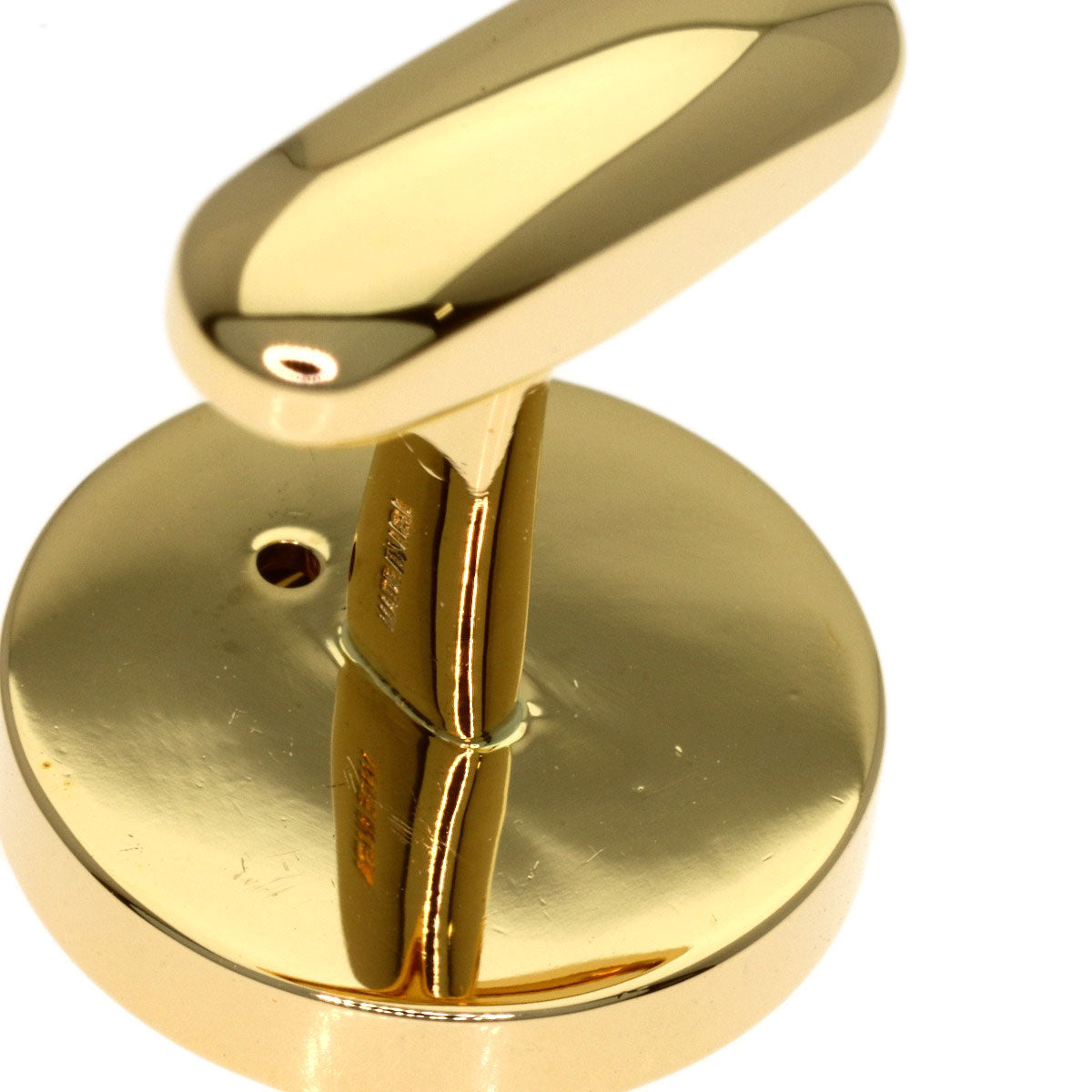 BVLGARI BVLGARI BVLGARI Shell cuffs K18 Yellow Gold mens [Used]