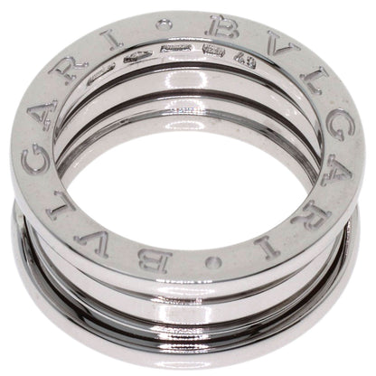 BVLGARI B.zero1 3 Band #49 Ring K18 White Gold Ladies [Used]