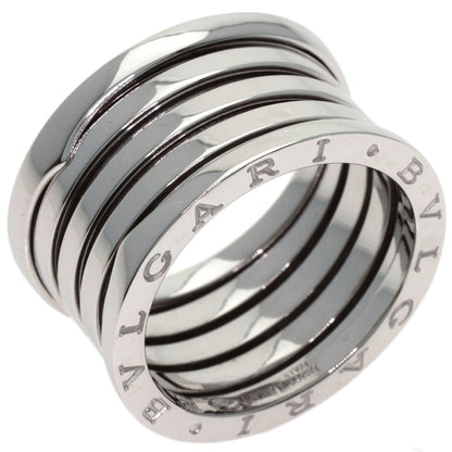 BVLGARI B.zero1 5 Bands #62 Ring K18 White Gold Ladies [Used]