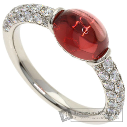 Gimel Sapphire Diamond Ring Platinum PT950 Ladies [Used]