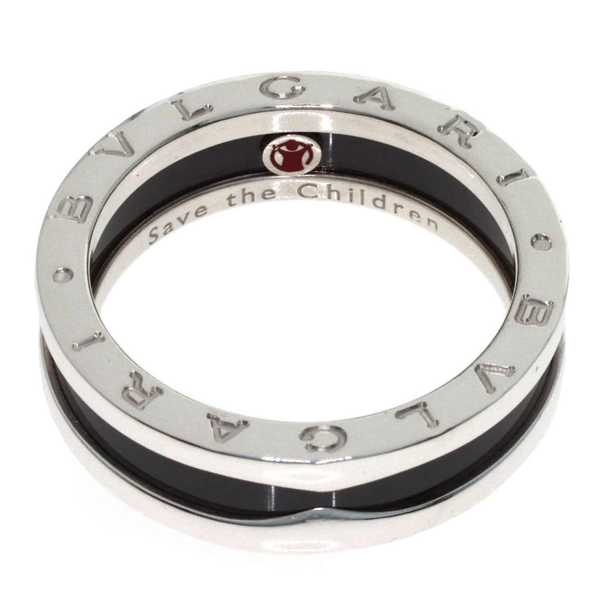 BVLGARI Save the Children #60 Ring Silver Ladies [Used]