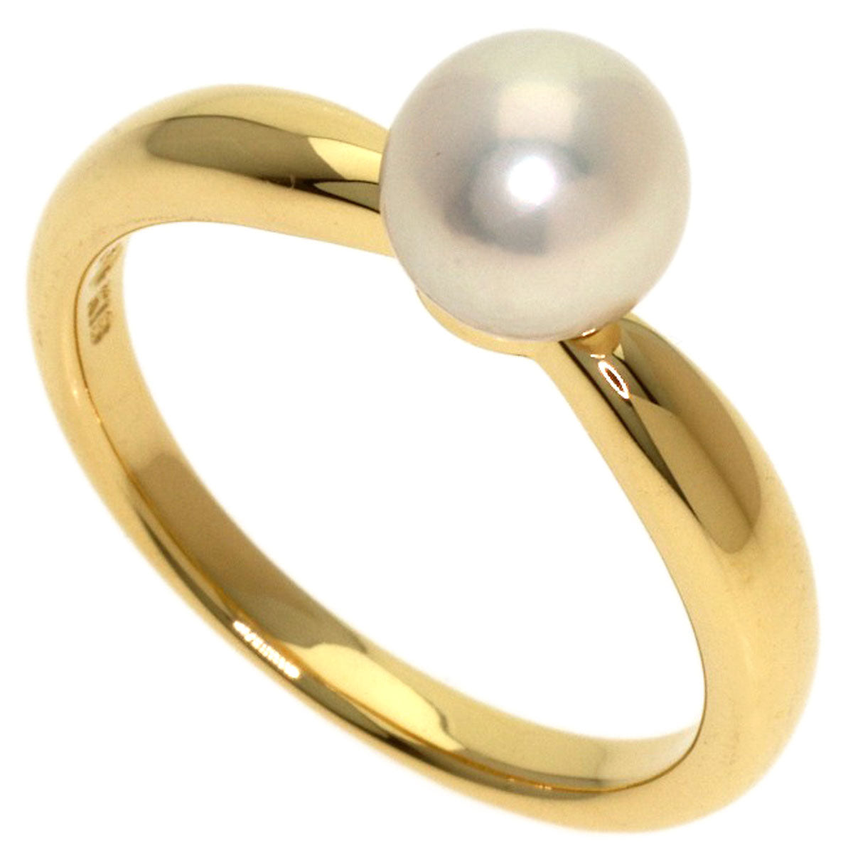 TASAKI Pearl Pearl Ring K18 Yellow Gold Ladies [Used]