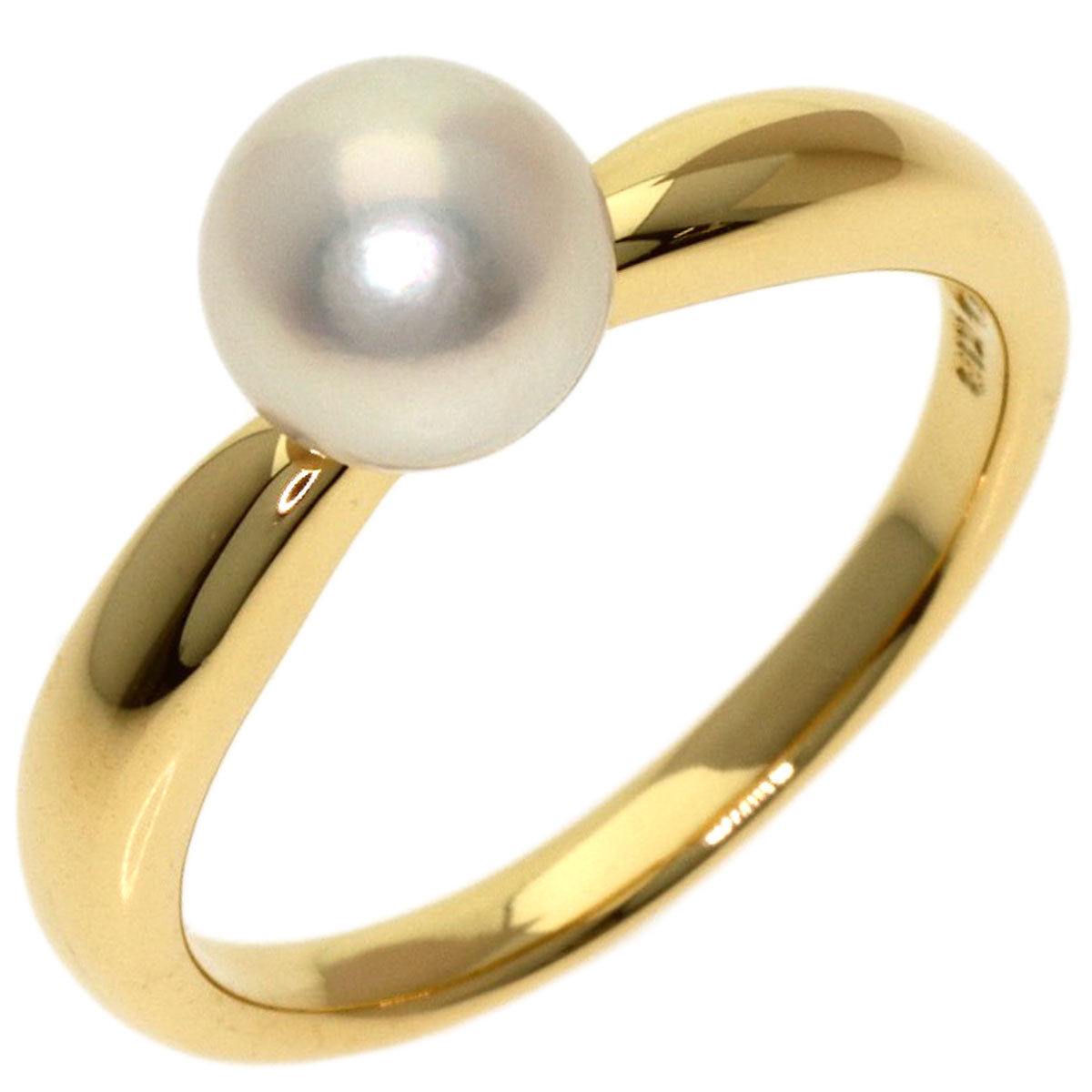 TASAKI Pearl Pearl Ring K18 Yellow Gold Ladies [Used]