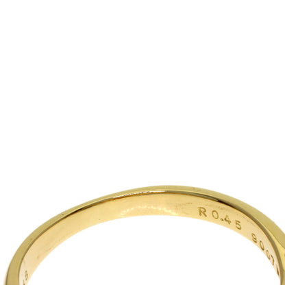 POLA Ruby Diamond Ring K18 Yellow Gold Ladies [Used]