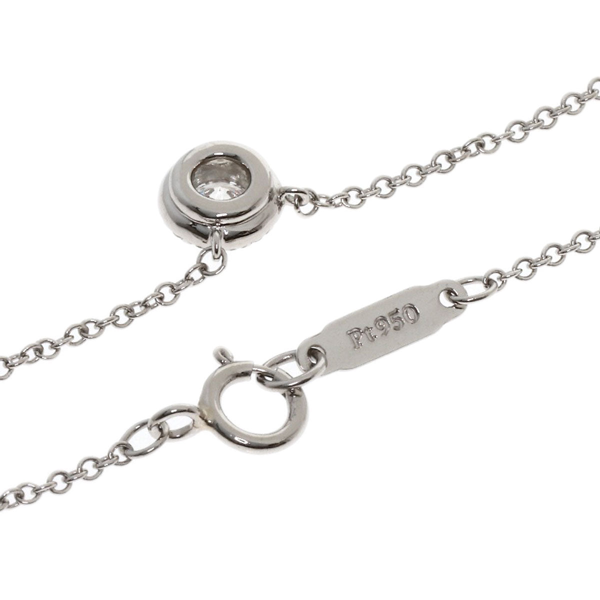 TIFFANY&Co. Sorest diamond Necklace Platinum PT950 Ladies [Used]
