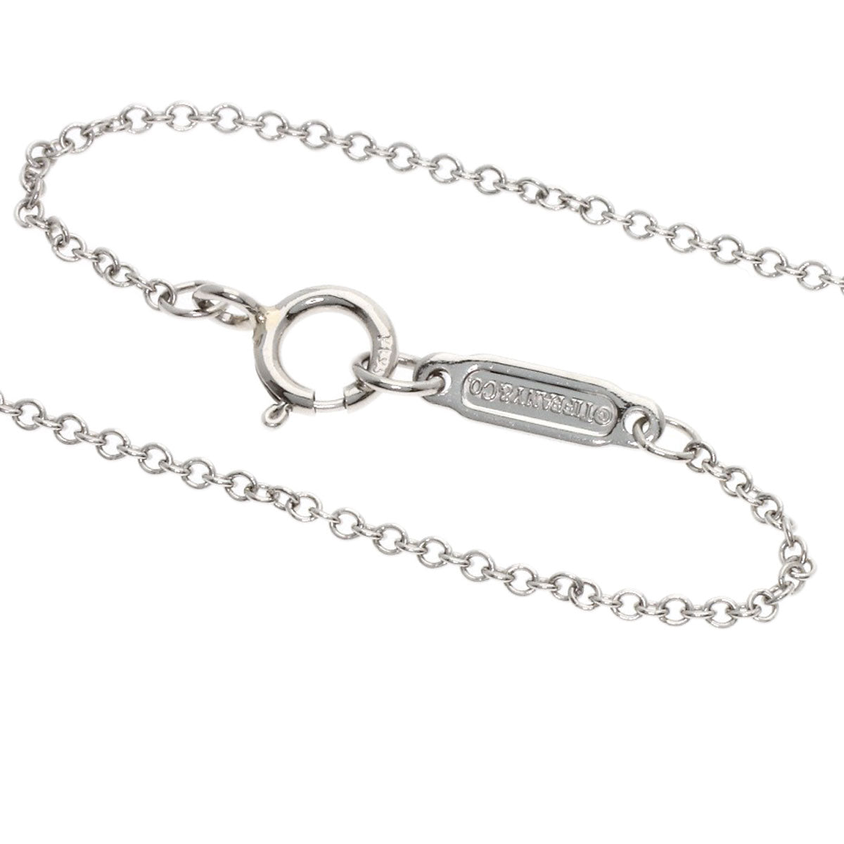 TIFFANY&Co. Sorest diamond Necklace Platinum PT950 Ladies [Used]