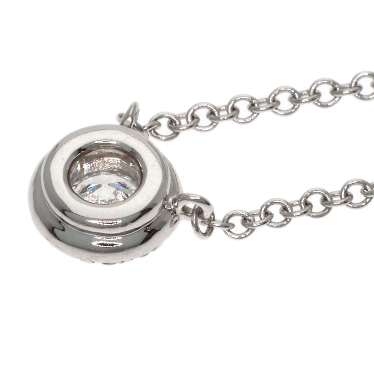 TIFFANY&Co. Sorest diamond Necklace Platinum PT950 Ladies [Used]
