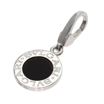 BVLGARI BVLGARI BVLGARI Onyx charm Pendant top K18 White Gold Ladies [Used]