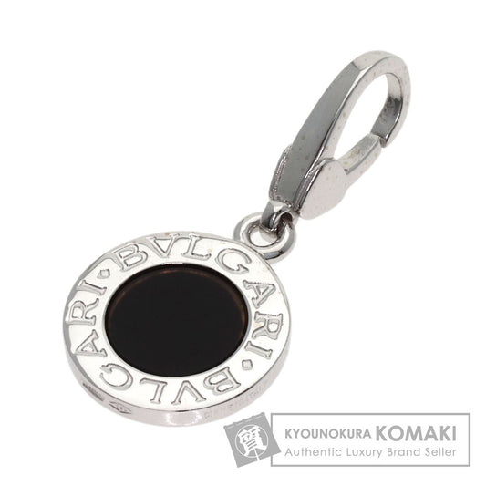 BVLGARI BVLGARI BVLGARI Onyx charm Pendant top K18 White Gold Ladies [Used]