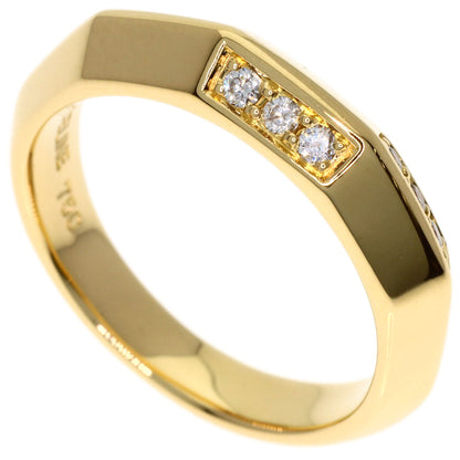 CELINE Diamond Ring K18 Yellow Gold Ladies [Used]
