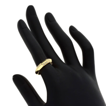 CELINE Diamond Ring K18 Yellow Gold Ladies [Used]