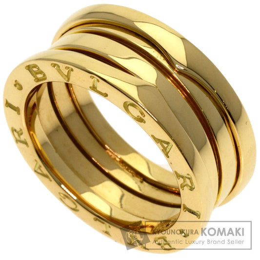 BVLGARI B.zero1 3-band #51 Ring K18 Yellow Gold Ladies [Used]