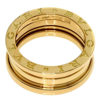 BVLGARI B.zero1 3-band #51 Ring K18 Yellow Gold Ladies [Used]