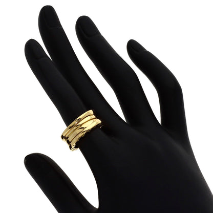 BVLGARI B.zero1 3-band #51 Ring K18 Yellow Gold Ladies [Used]
