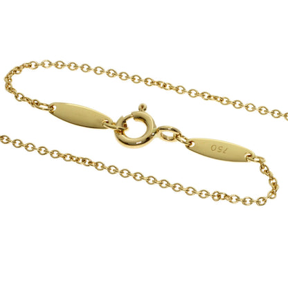 TIFFANY&Co. By The Yard 3P Diamond Necklace K18 Yellow Gold Ladies [Used]