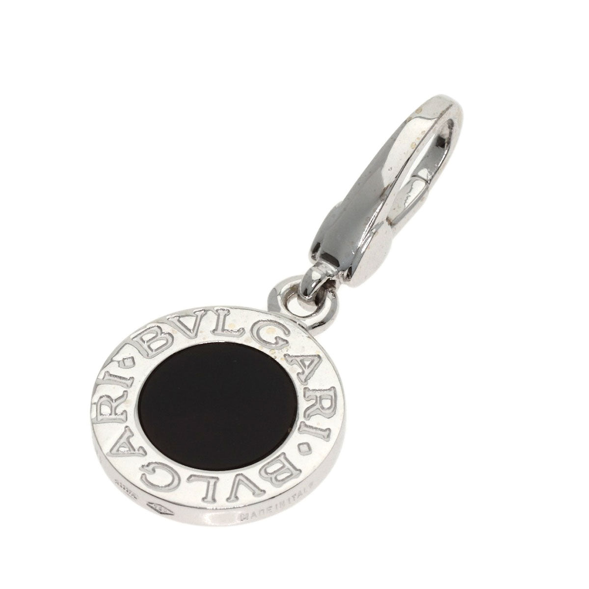 BVLGARI BVLGARI BVLGARI Onyx Pendant top K18 White Gold Ladies [Used]