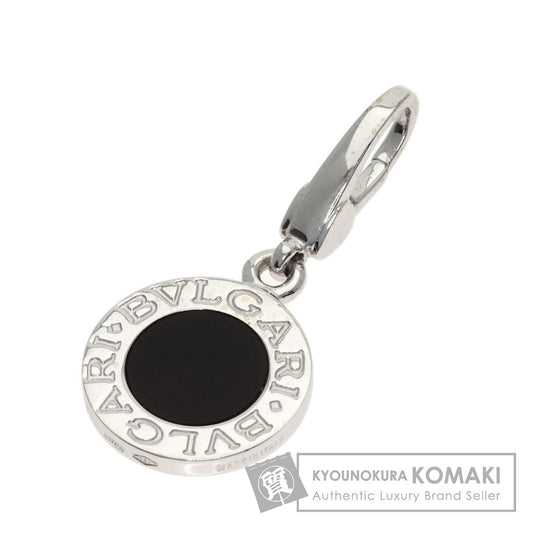 BVLGARI BVLGARI BVLGARI Onyx Pendant top K18 White Gold Ladies [Used]